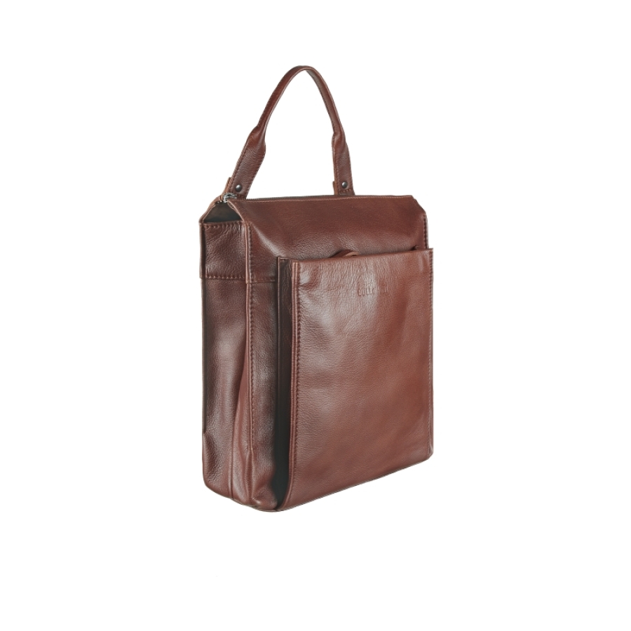 POCKET BACKPACK BURNED COGNAC